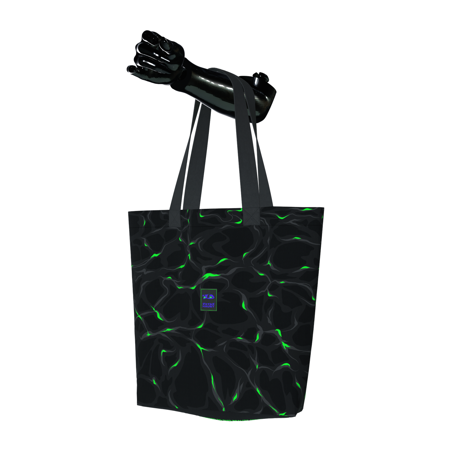 Alien Aqua Tote Bag