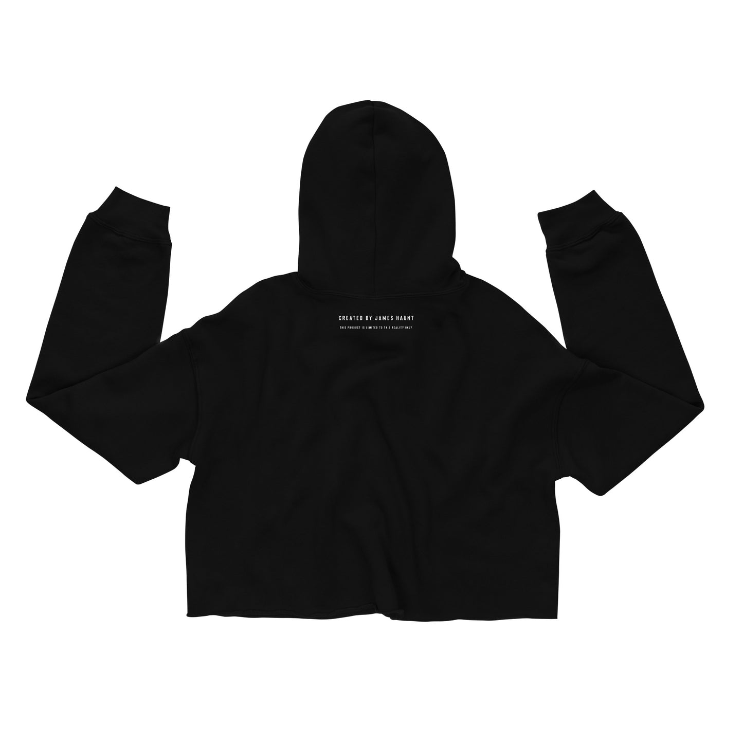 James Haunt Star Child Crop Hoodie